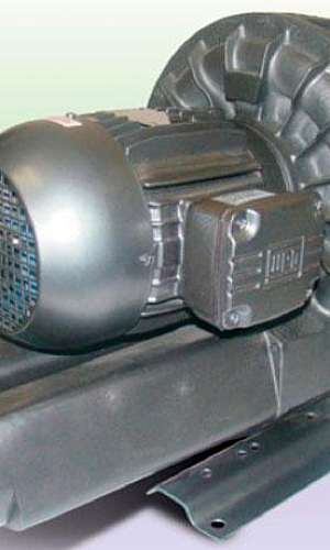 Bomba a vácuo e sopro Bomba a vácuo e sopro