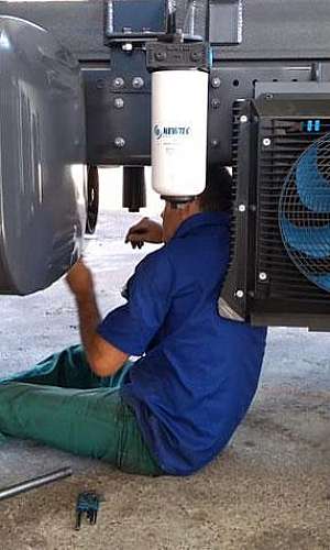 Manutenção de bombas de vácuo sp